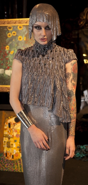 Fashion Design Studio, Sydney TAFE: The winning design by Inderpreet Dhillon.